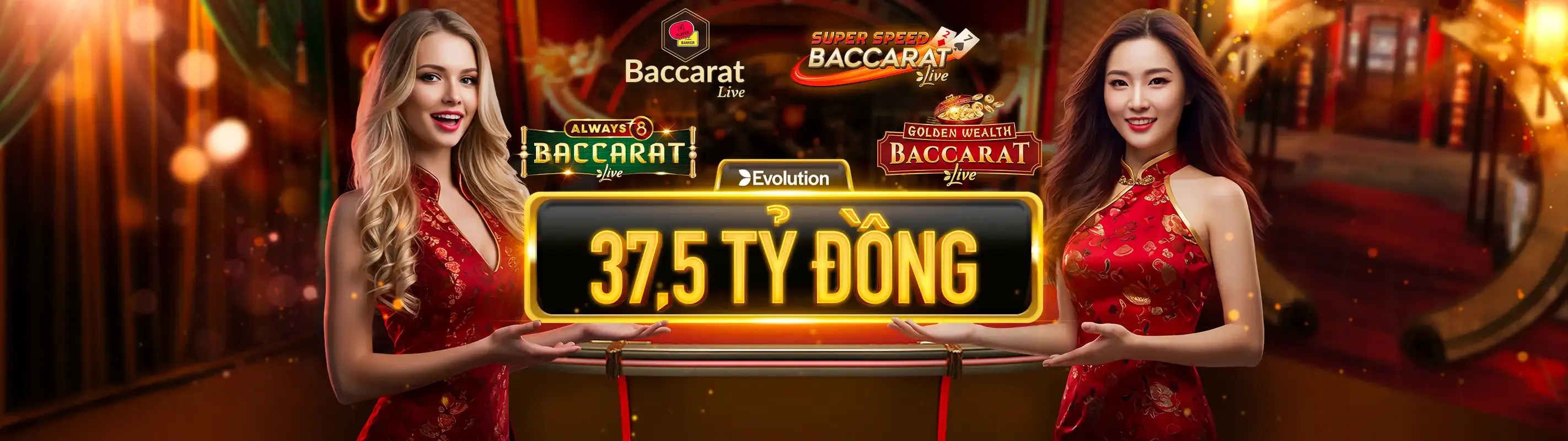 Sảnh casino trực tiếp sang trọng với người chia bài chuyên nghiệp tại shbet88 code